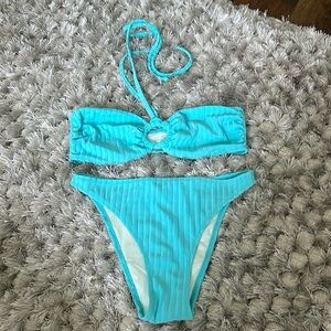 Solid & Striped Blue Bikini